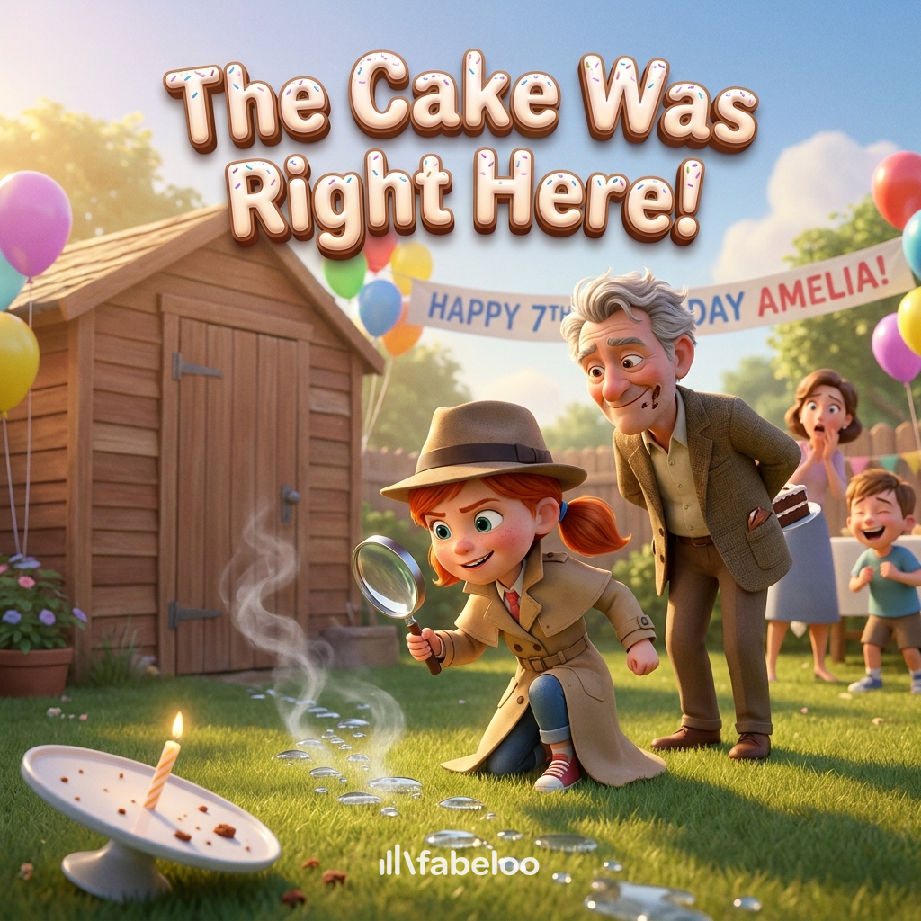 The Cake Was Right Here!