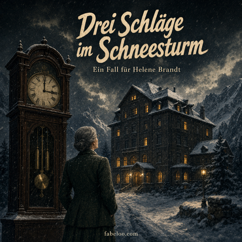 Drei Schläge im Schneesturm
