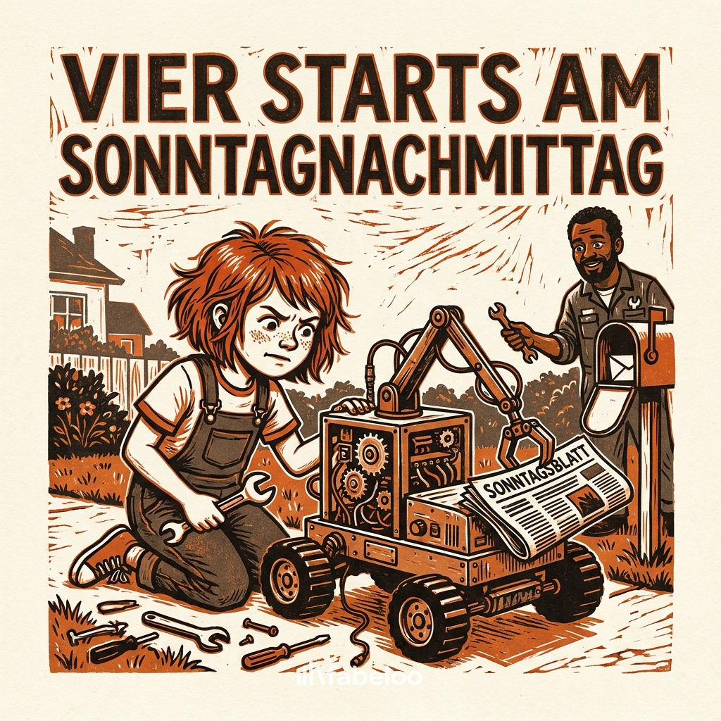 Vier Starts am Sonntagnachmittag
