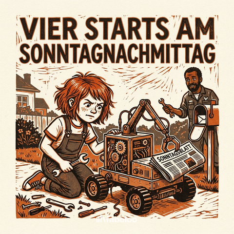 Vier Starts am Sonntagnachmittag
